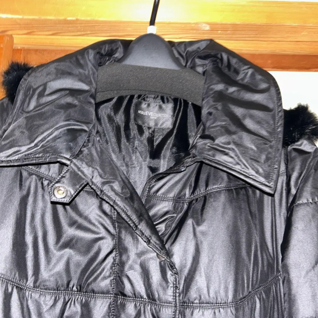 Thumbnail of Price Reduced!! Black Hooded Long Coat