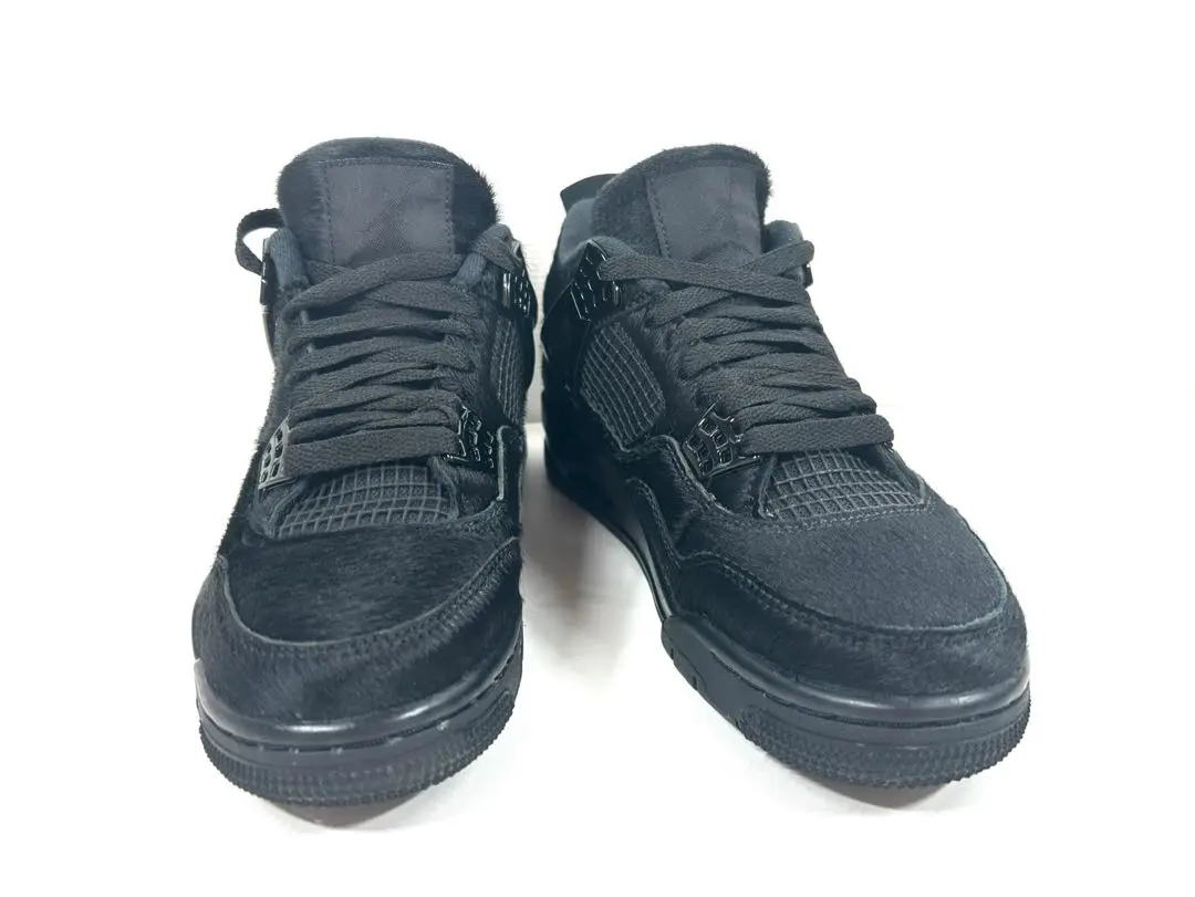 正規 美中古 Olivia Kim WMNS Air Jordan 4 24cm 272) Nike Air Jordan 4 Retro Olivia Kim No Cover Black