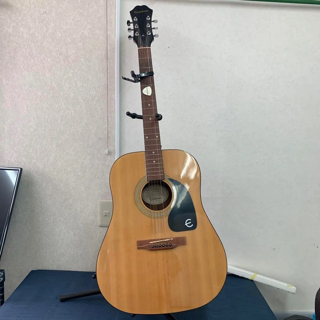 美品/Epiphone　DR-100LTD/NA チューナー付エレアコ　ケース付 Amazon | Epiphone エピフォン アコギ Songmaker DR-100