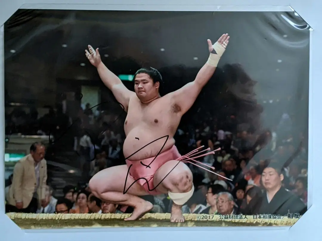 【即購入可】相撲 宇良 手形 サイン色紙 Amazon.co.jp: 最新令和5年大相撲、 平幕『翠富士』関、手形
