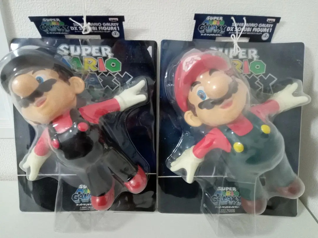 スーパーマリオ☆DXソフビフィギュア2☆マリオ☆未使用未開封