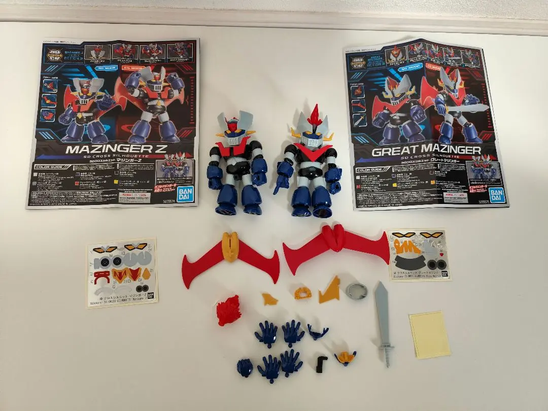 SDクロスシルエット　スーパーロボット完成品３体セット ケース付 SDクロスシルエット スーパーロボット完成品3体セット ケース付