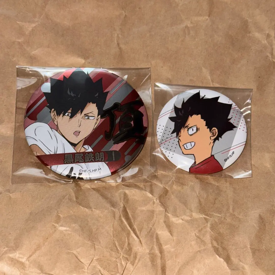 Thumbnail of Haikyu Kuroo Tetsuro Can Badge Set of 2