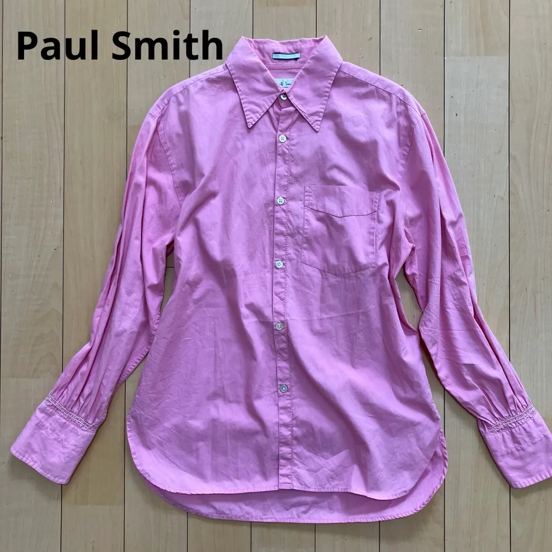 Thumbnail of Paul Smith long-sleeved shirt, pink, size M