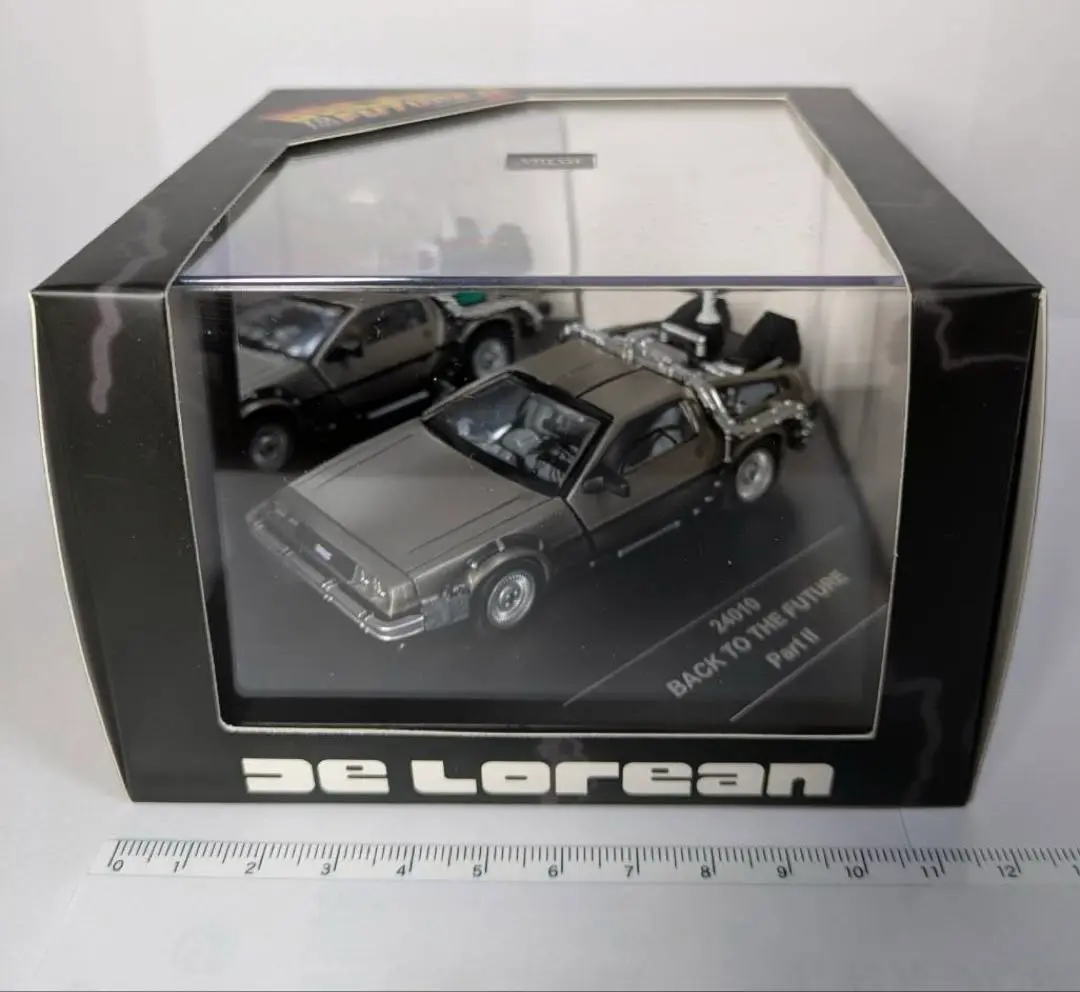 1/43 デロリアン DMC-12 VITESSE ビテス製 ミニカー Amazon | ビテス 1/43 デロリアン DMC-12 ステンレス 完成品