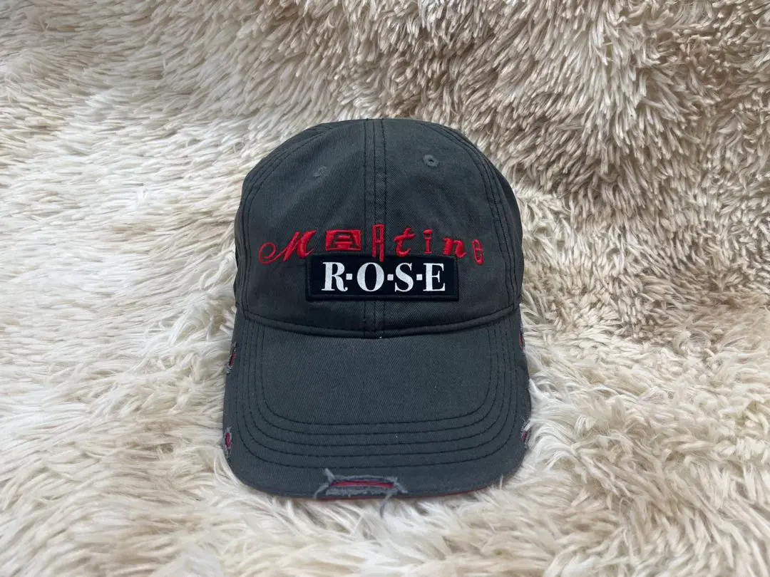 未使用品 MARTINE ROSE ROLLED CAP キャップ Martine Rose＞ ROLLED BACK CAP/キャップ