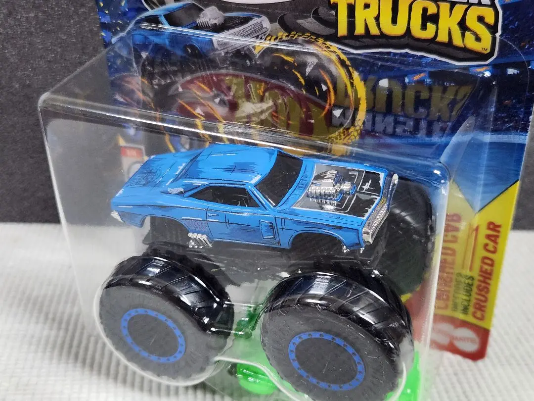 ホットウィール モンスタートラック モパー MOPAR ダッジチャージャー DODGE CHARGER R/T (Monster Truck)のレビュー！ワイスピ・ドム