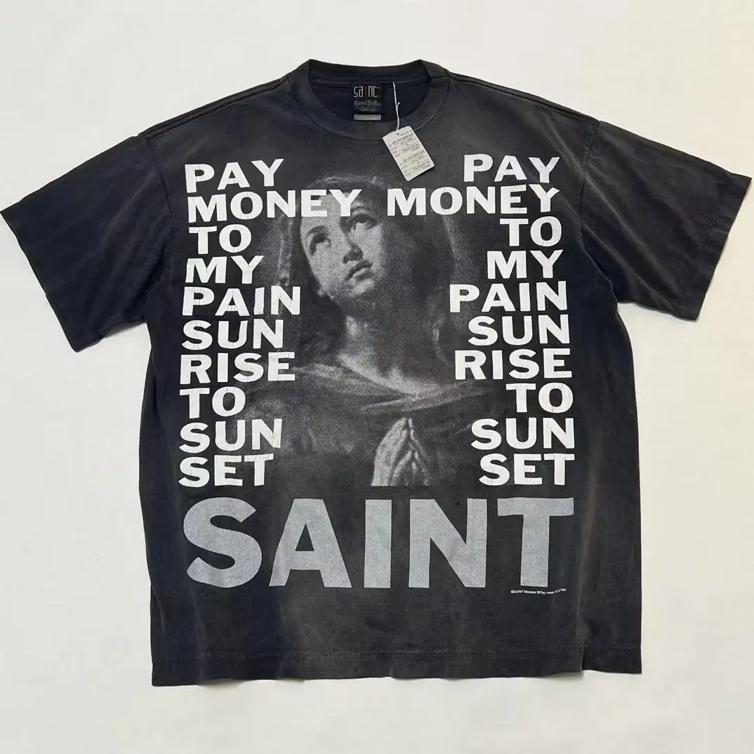 セントマイケルロンt ptp SAINT M×××××× - 【ラスト1点】SM-YS8-0000-018/ LS TEE /SAINT