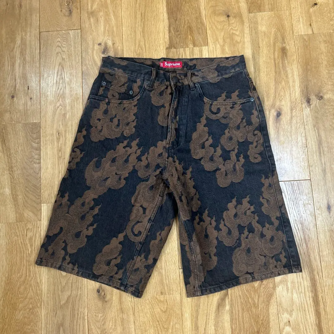 パンツ supreme flame 楽天市場】18SS SUPREME × SPITFIRE Cargo Short (ORANGE) 30