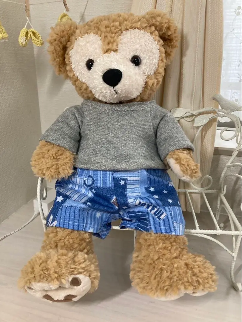 【即日発送！限定！難あり】●●Disney●●ダッフィーとシェリーメイのベンチ 即日発送！限定！難あり】○○Disney○○ダッフィーとシェリー