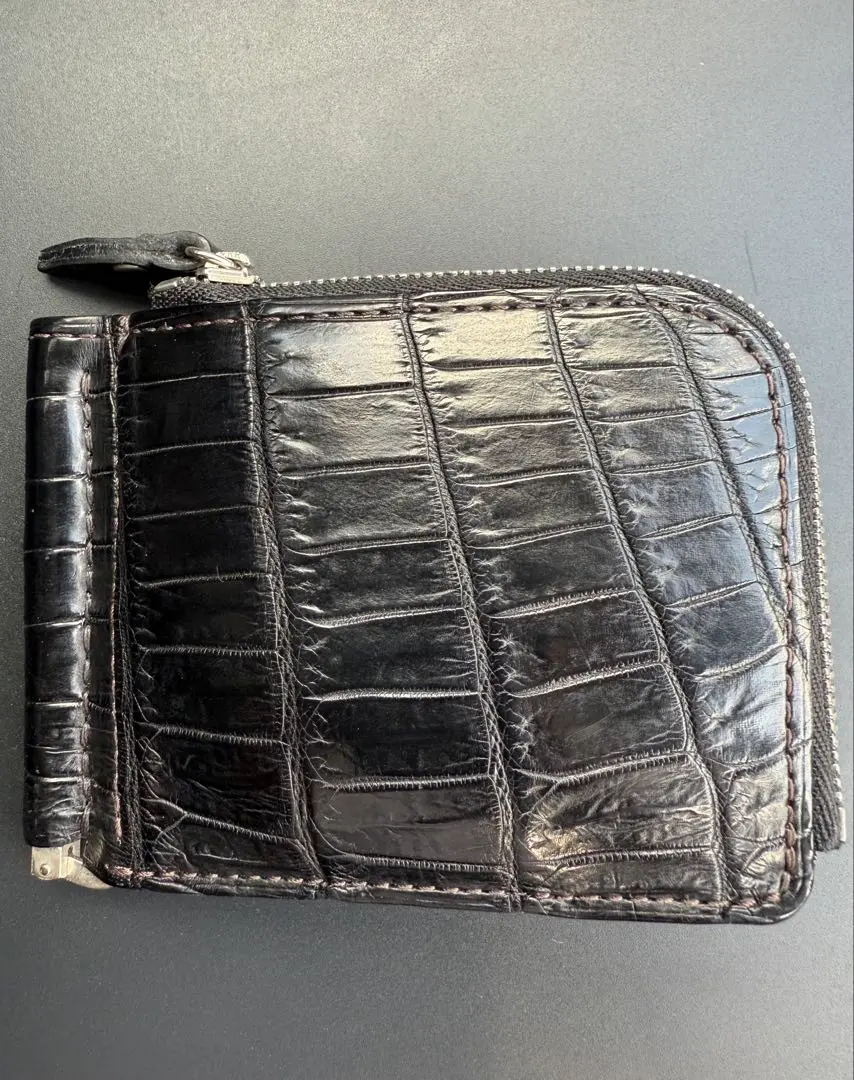 プレブリック　マネークリップ THOMAS - Horween Shell Cordovan col.Black | PREBLIC