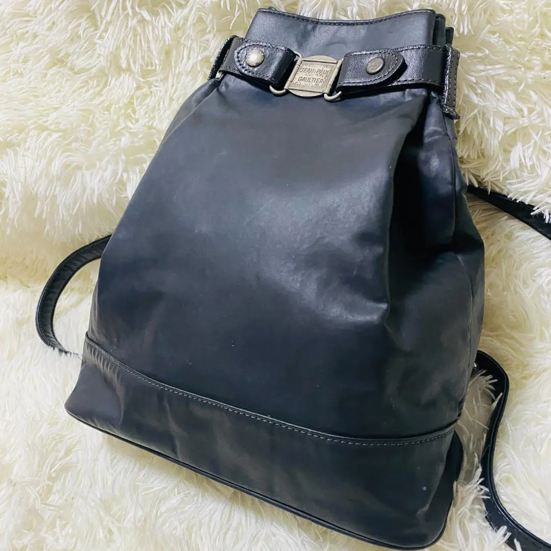 激レア 美品　ジャンポールゴルチエ　リュック　レザー　00s archive　P 激レア 美品 ジャンポールゴルチエ リュック レザー 00s archive P