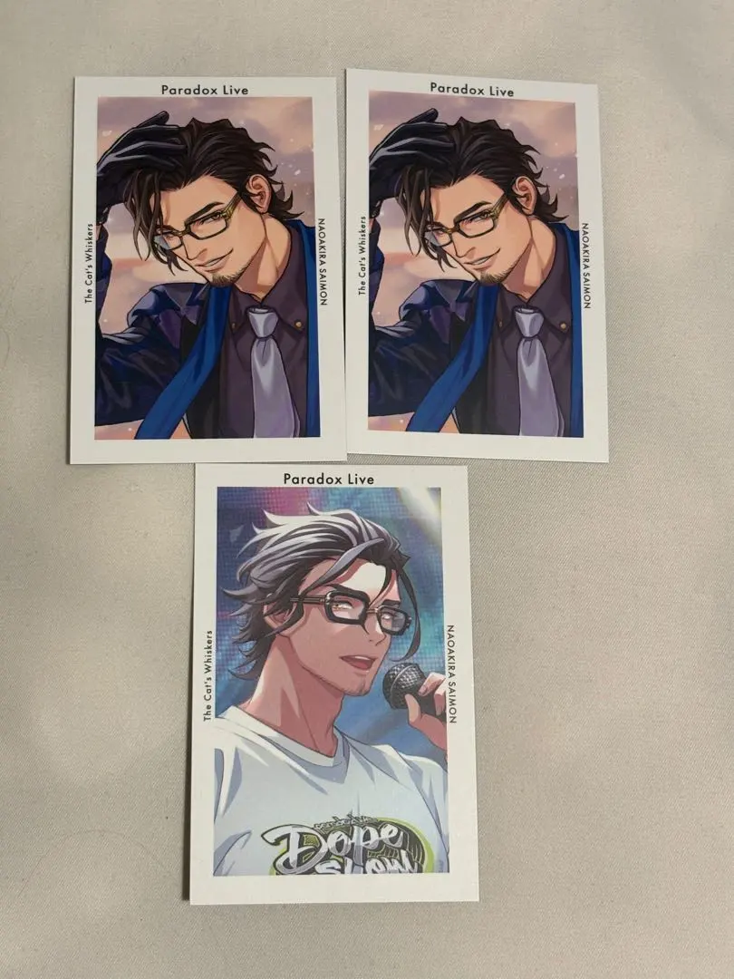 Thumbnail of Naoaki Nishimon from Paradox Live, set of 3