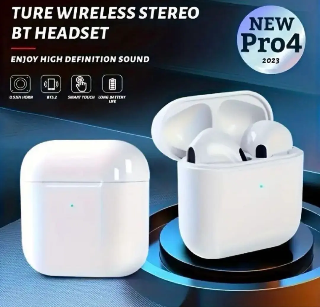 Thumbnail of 【New & Unused】Bluetooth 5.0 TWS Pro 4 Wireless Earphones