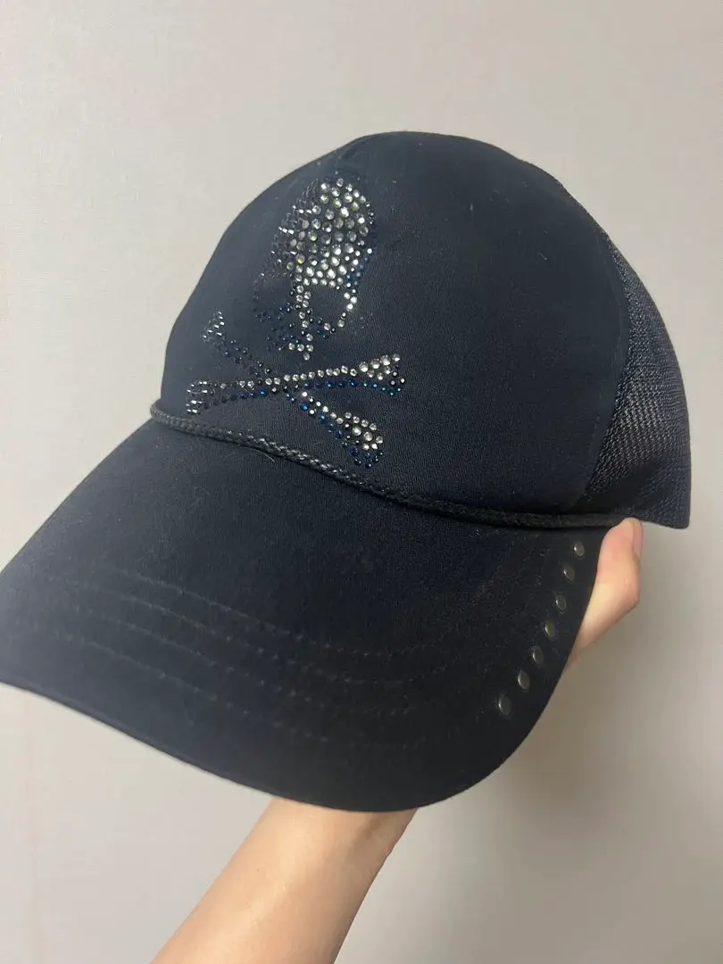 【美品】メンズキャップ Roenロエン⭐︎迷彩柄 帽子 楽天市場】Roen（ロエン） スカル メッシュキャップ メンズ