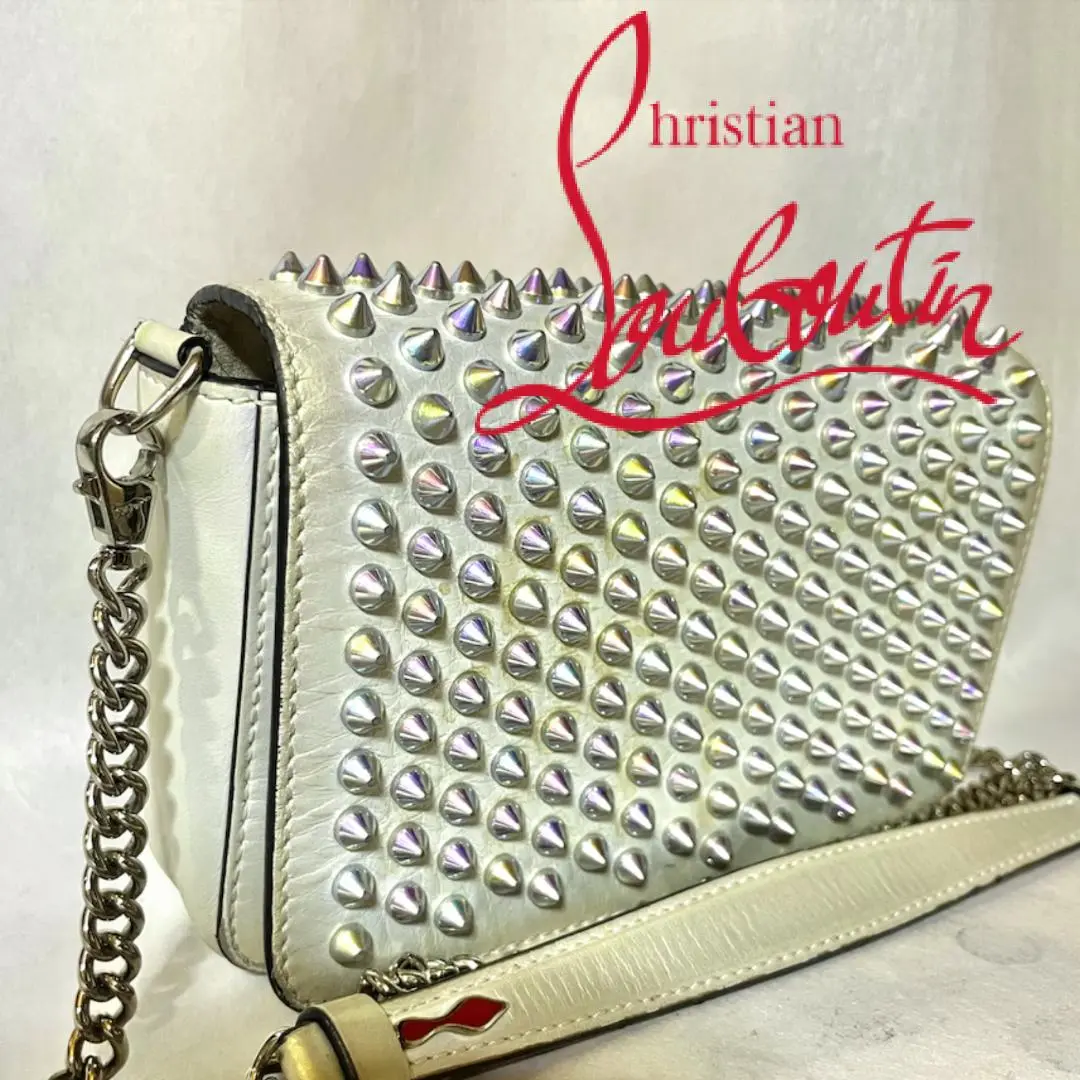 【新品未使用】クリスチャンルブタン　ハンドバッグ　パーティーバッグ　二次会用 Christian Louboutin クリスチャンルブタン カバタミニ 1205054