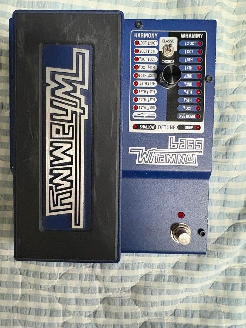 Bass Whammy ピッチシフティングペダル(ジャンク) 2025年最新】Bass Whammyの人気アイテム - メルカリ
