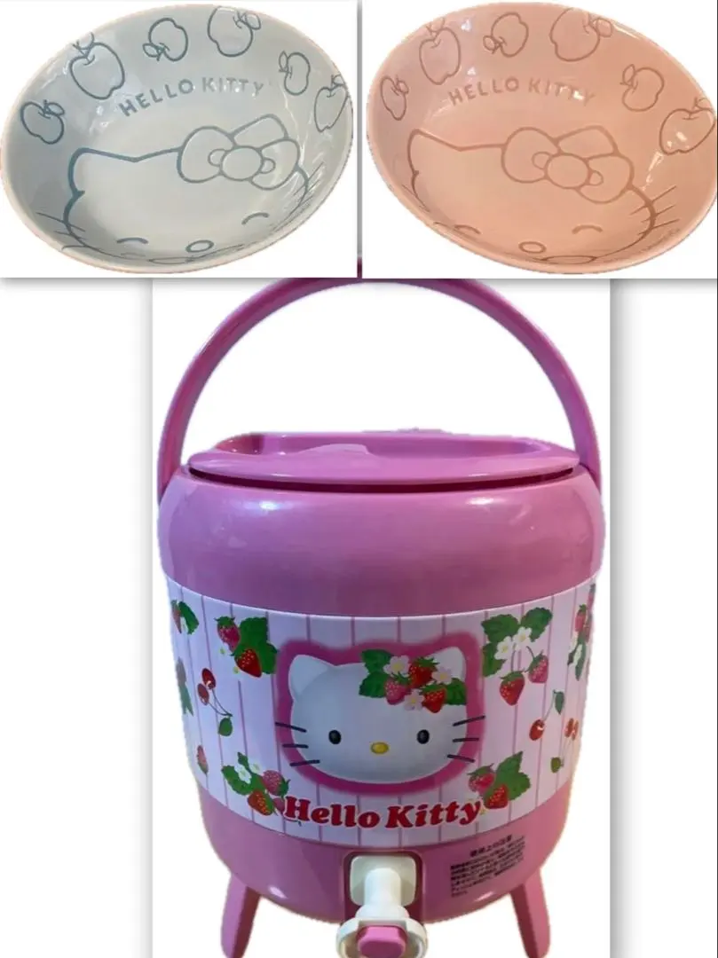 Thumbnail of 9. Hello Kitty Strawberry Design Water Jug, 2002, Ceramic Bowl, 2011