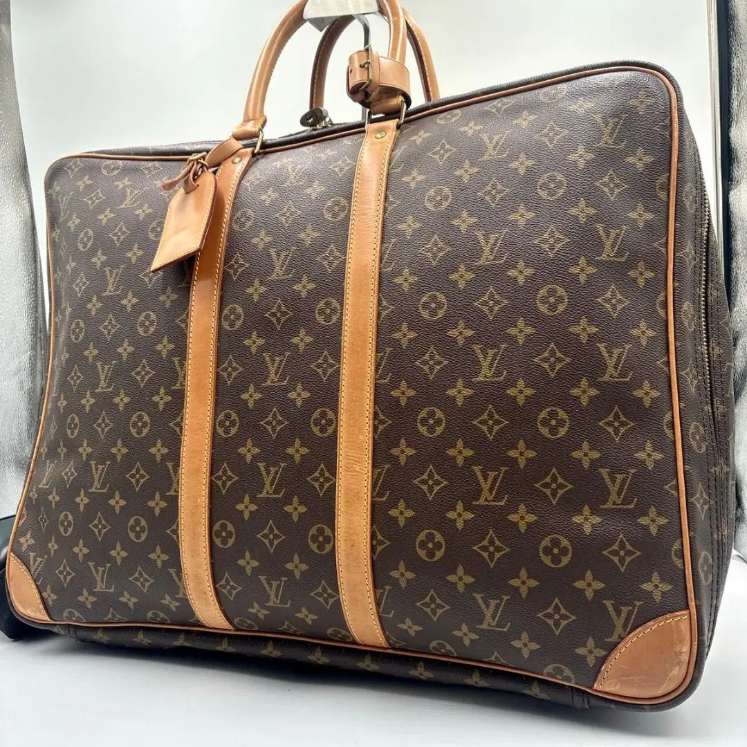 LOUIS VUITTON シリウス50 旅行カバン　モノグラム　大容量 LOUIS VUITTON 本物 ルイヴィトン LV シリウス 50 モノグラム