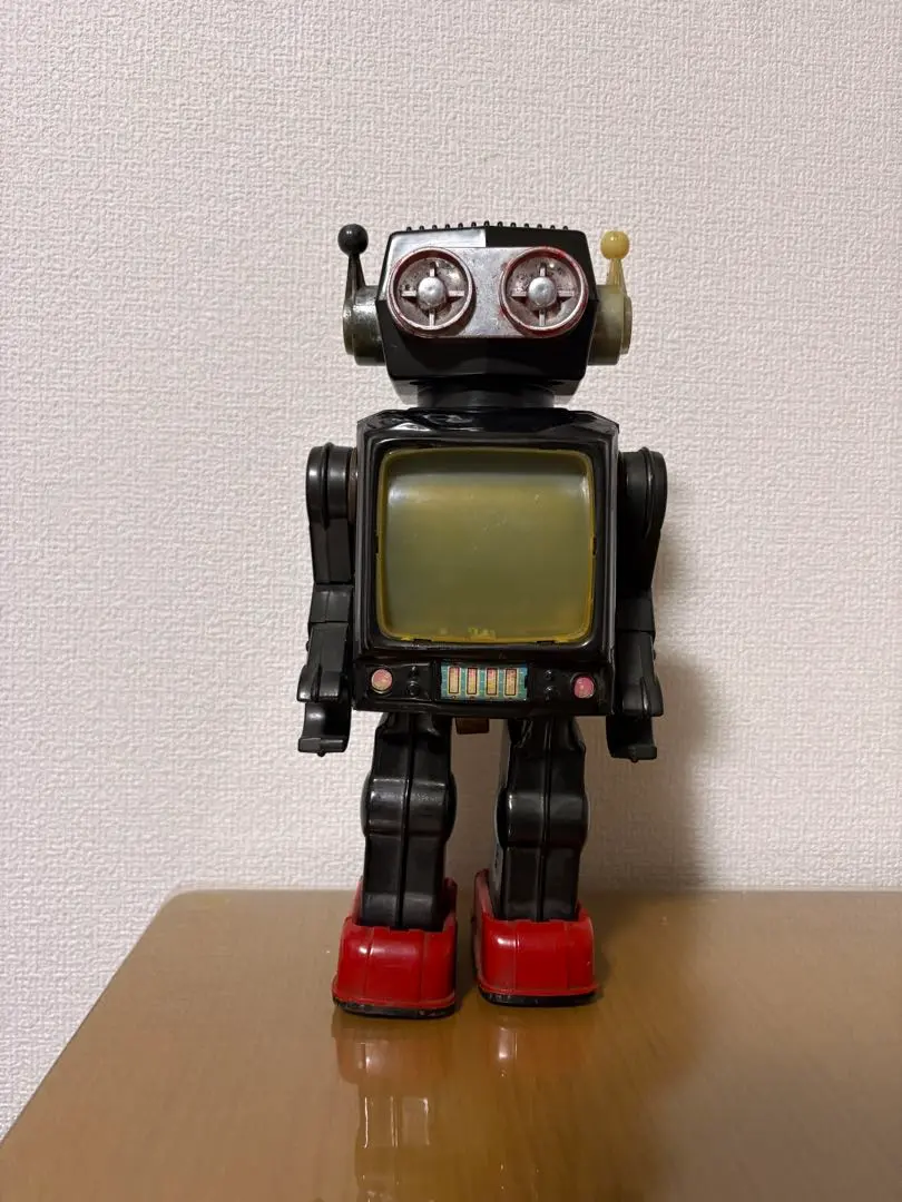 キ*ん様 堀川玩具　スーパーテレビロボット　昭和レトロ　ブリキ　ホリカワ　日本製 堀川玩具 スーパーテレビロボット 昭和レトロ ブリキ ホリカワ