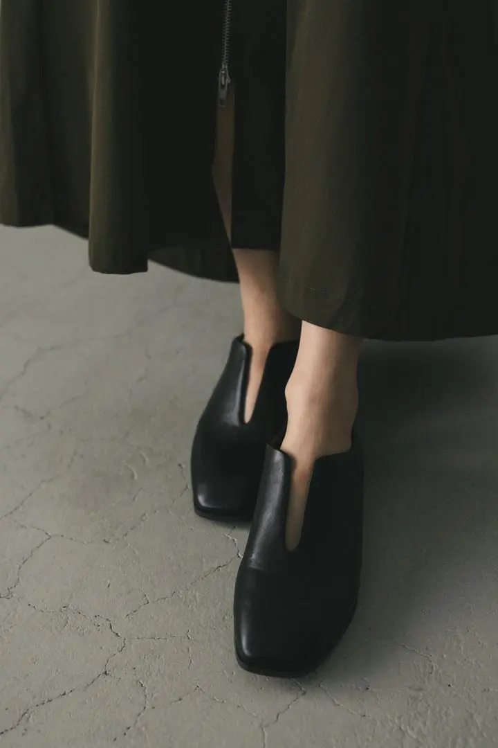 Thumbnail of [STYLE MIXER] Cutting Flat Shoes, Black, LL