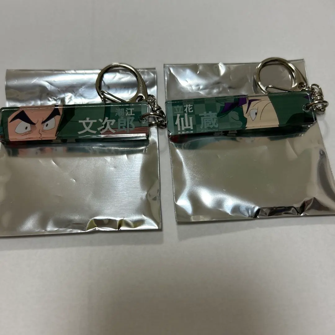 Thumbnail of Nintama Rantaro Eye Power Acrylic Keychains - Bunjiro & Senzo