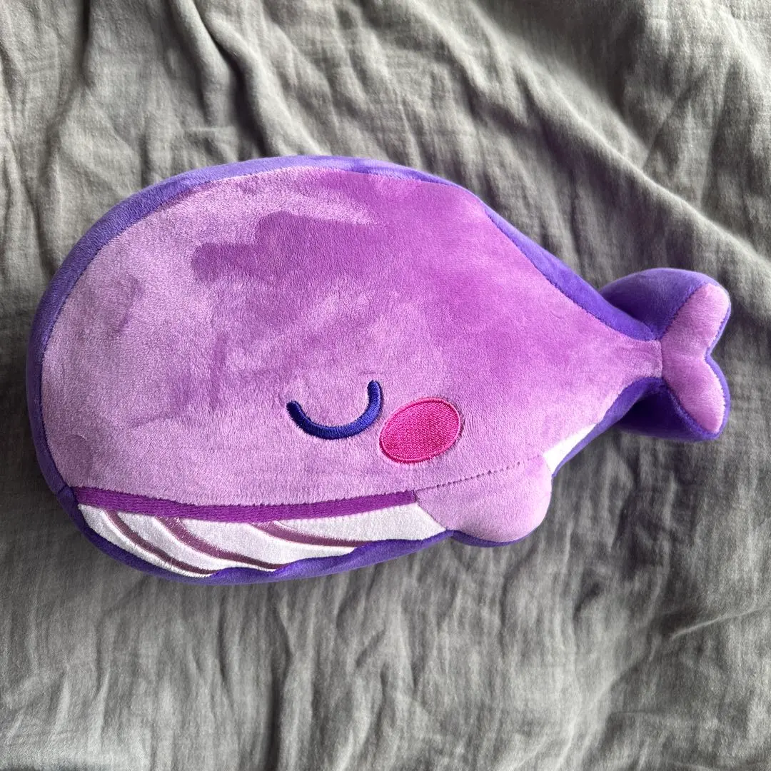 Thumbnail of TinyTAN Whale-Shaped Plush - Purple