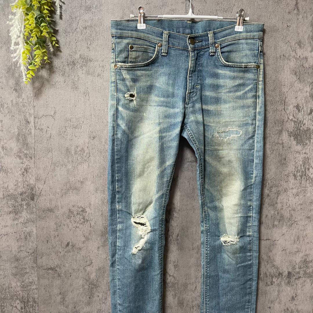 Thumbnail of Lee Damage Denim Vintage Skinny Denim Slim Fit American Casual