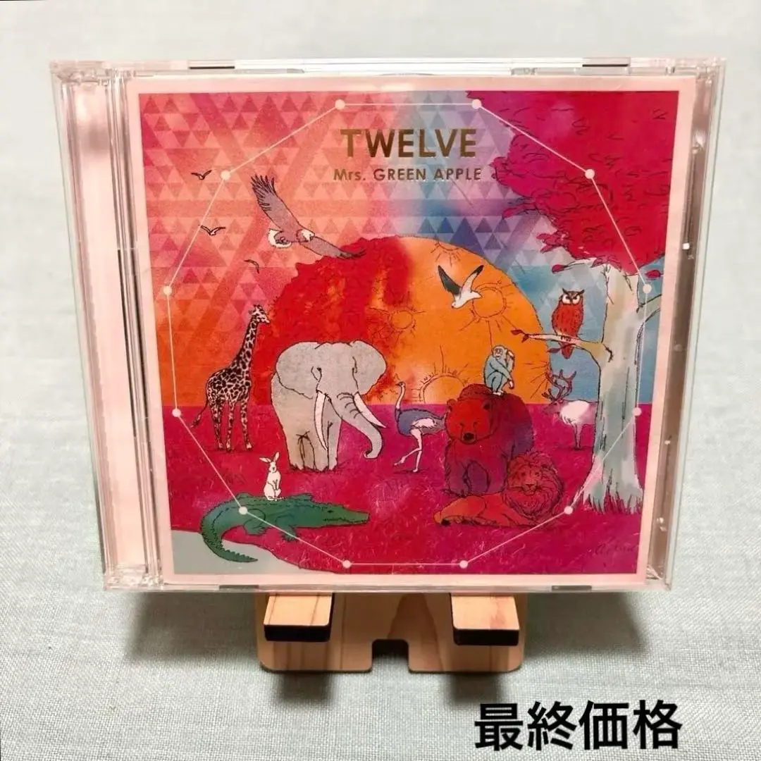 Mrs. GREEN APPLE サママフェスティバル TWELVE 初回限定盤 TWELVE [初回限定盤][CD][+DVD] - Mrs. GREEN APPLE - UNIVERSAL