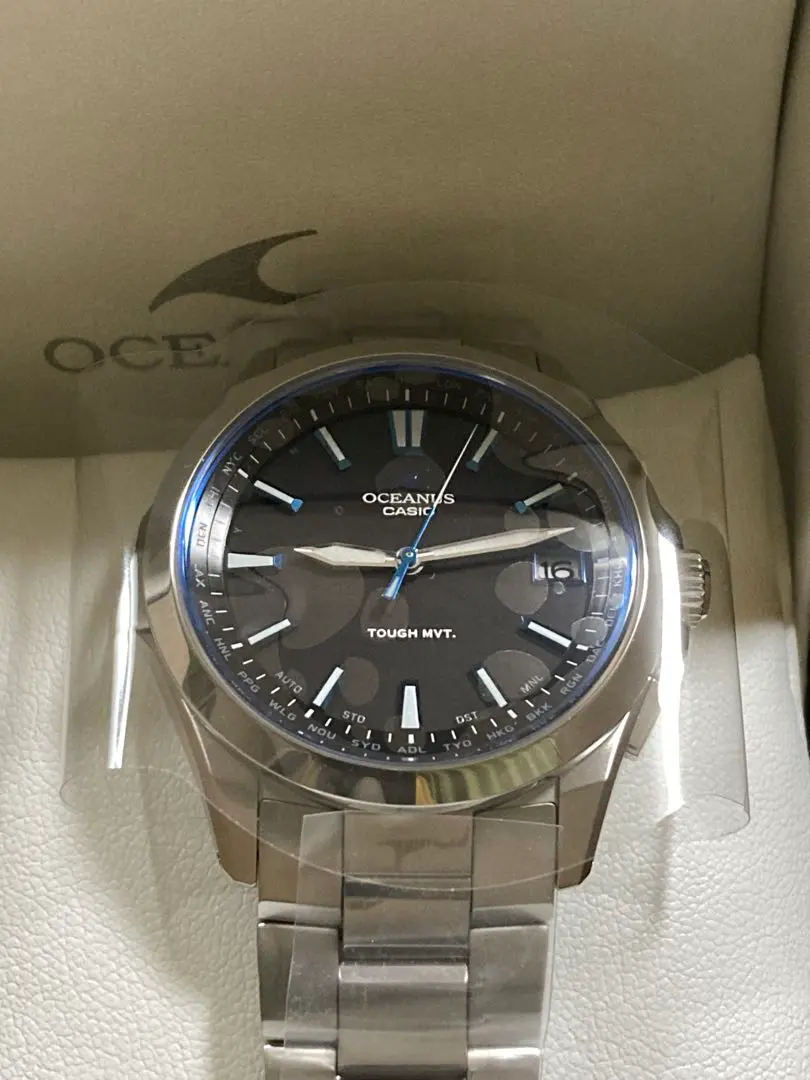 ［ソーラー電波時計］オシアナス（OCEANUS)OCW-S100-1AJF OCEANUS カシオ オシアナス CASIO 電波 ソーラー 電波時計