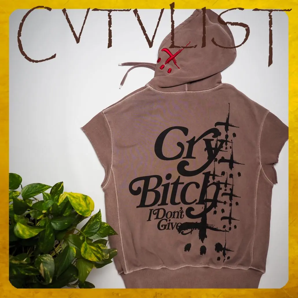 【CVTVLIST】ダメージ加工 刺繍 ロゴ フーディ 2025年最新】cvtvlist パーカーの人気アイテム - メルカリ