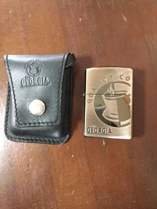 cattttt　非売品未使用ジョージアZIPPO ライターケース付き 2025年最新】ジョージア zippoの人気アイテム - メルカリ