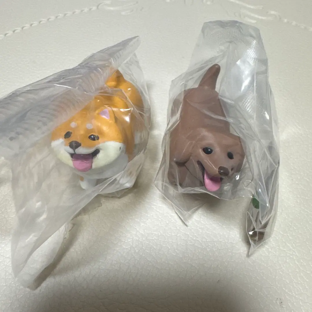 Thumbnail of Dogs who got nice sticks: Shiba Inu & Dachshund, Set of 2