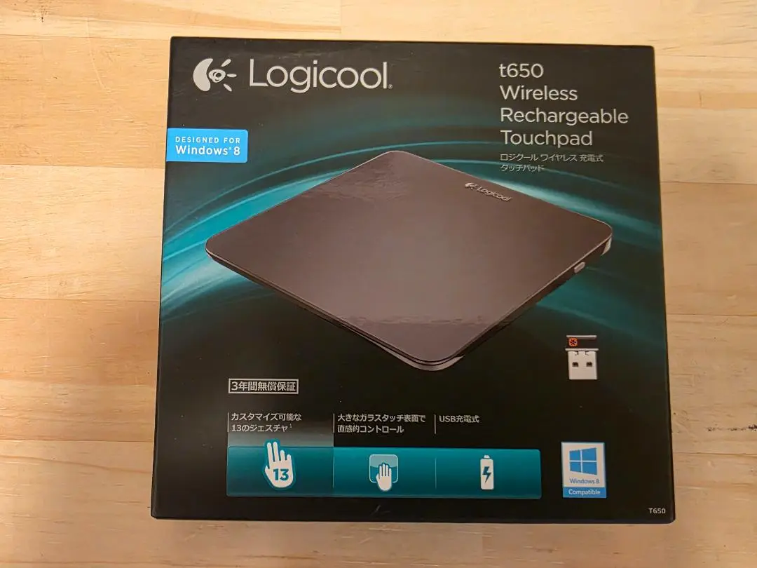 Logicool ワイヤレス　充電式　タッチパッド　T650 【未使用】 Amazon.co.jp: LOGICOOL ワイヤレス 充電式 タッチパッド T650