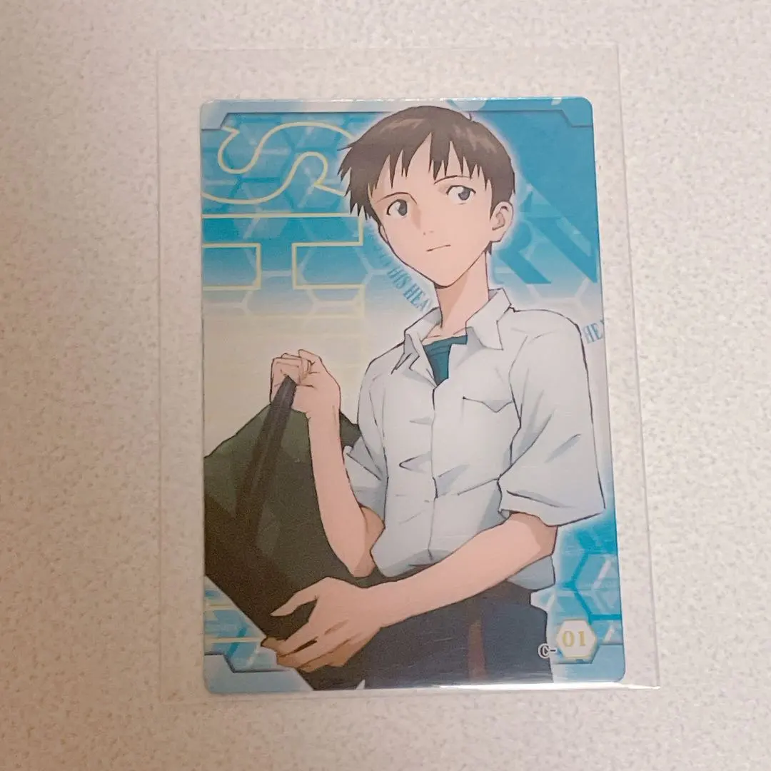 Thumbnail of Evangelion Limited Wafer Card Shinji Ikari 3