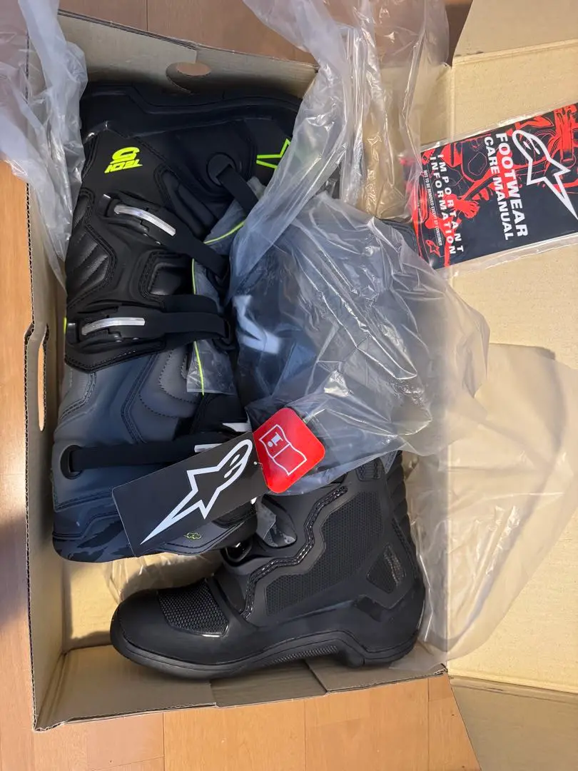【美品】Alpinestars オフロードバイク用ブーツ /US8.25cm アルパインスター バイク用靴 ブーツ オフロード」の人気商品