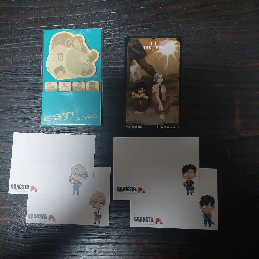 GANGSTA. タロットカード 特典 付録 まとめ GANGSTA. タロットカード 特典 付録 まとめ