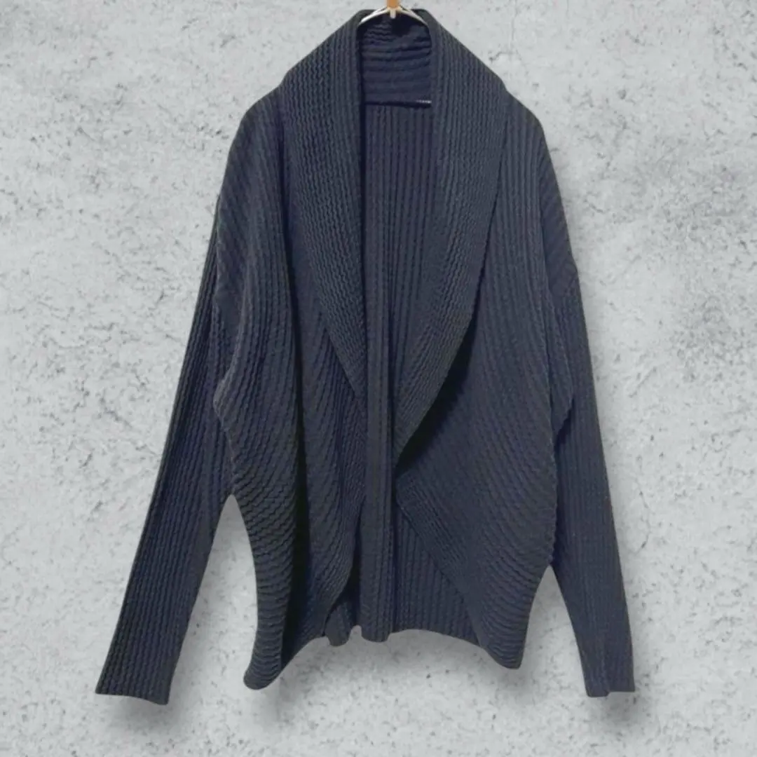 Thumbnail of to the angel 【L】 Cardigan / Drape / Outerwear / No buttons / Black