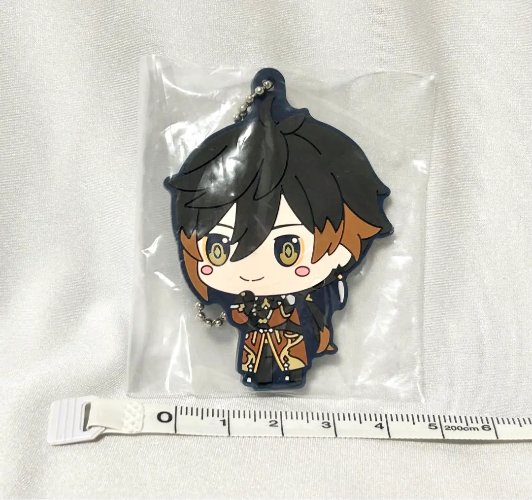 Thumbnail of Genshin Impact Ichiban Kuji H Prize Rubber Keyholder Zhongli