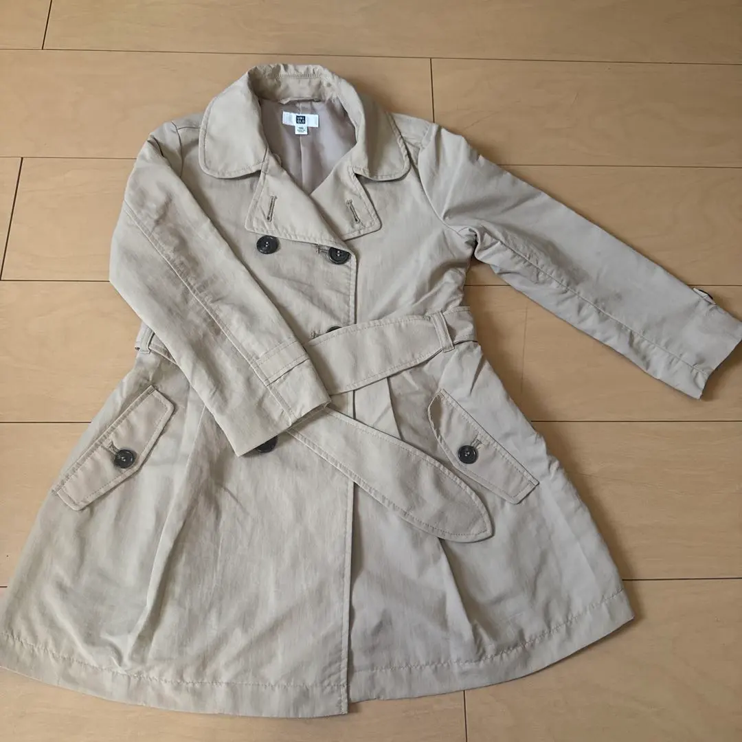 Thumbnail of UNIQLO Trench Coat 120cm Beige Uniqlo