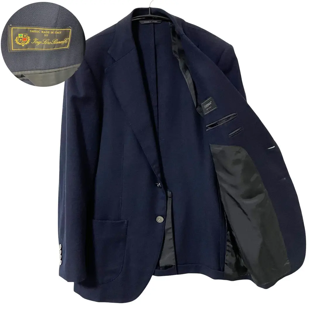 バーニーズニューヨーク　dormeuil テーラードジャケット サイズ48 バーニーズニューヨーク dormeuil テーラードジャケット サイズ