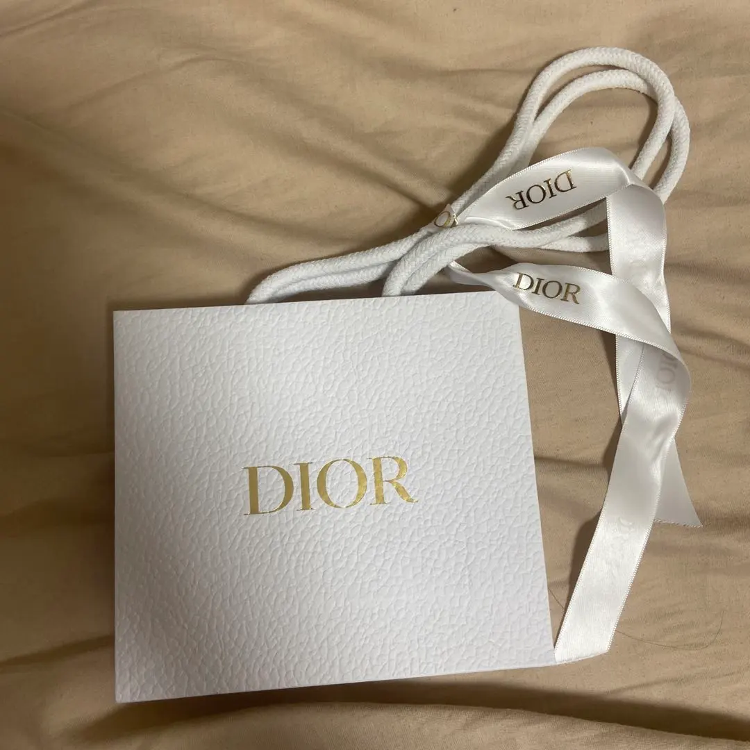 Thumbnail of Dior White Leather-Look Shopping Bag