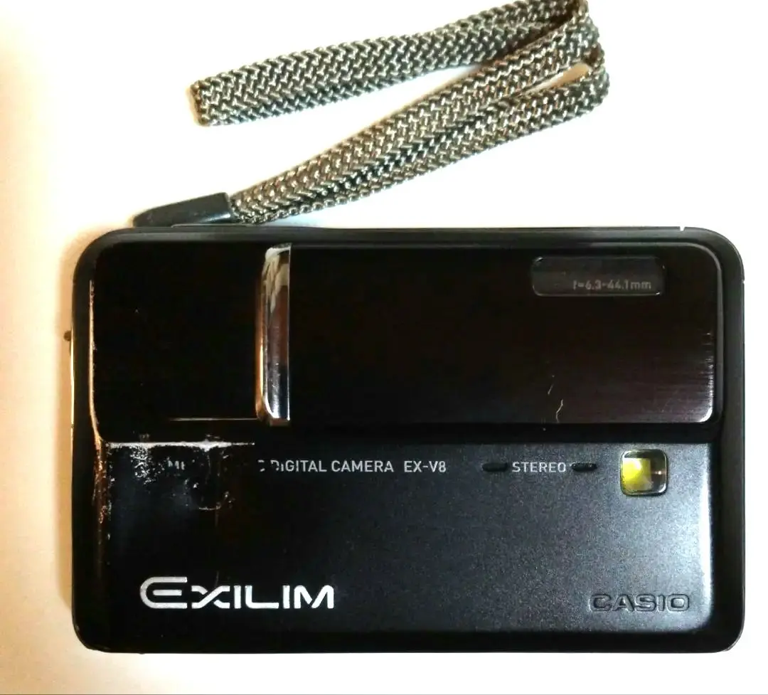【返品保証】CASIO EXILIM EX-V8 カシオ CASIO EXILIM Hi-ZOOM EX-V8 サイトウカメラ：カメラ