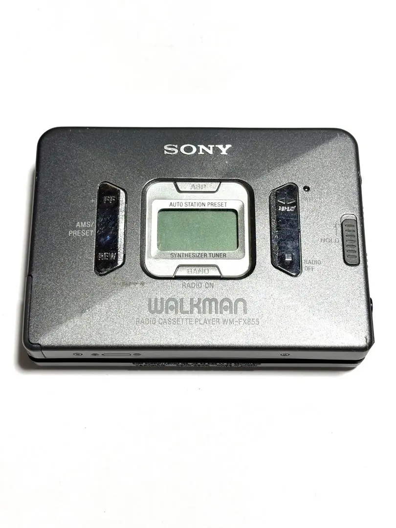 整備済 動作品 ラジオカセットウォークマン SONY WM-FX855 整備済 押しつぶし 動作品 ラジオカセットウォークマン SONY WM