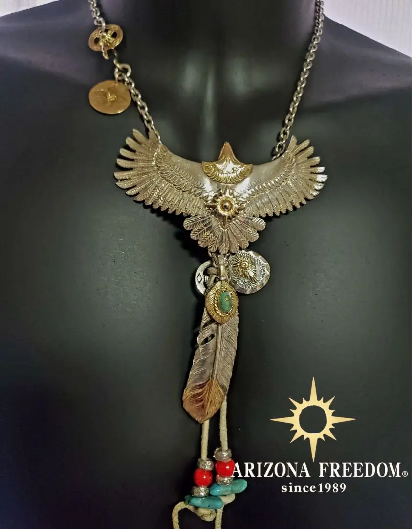 ARIZONA FREEDOM - 【美品】アリゾナフリーダム ネックレス 24k