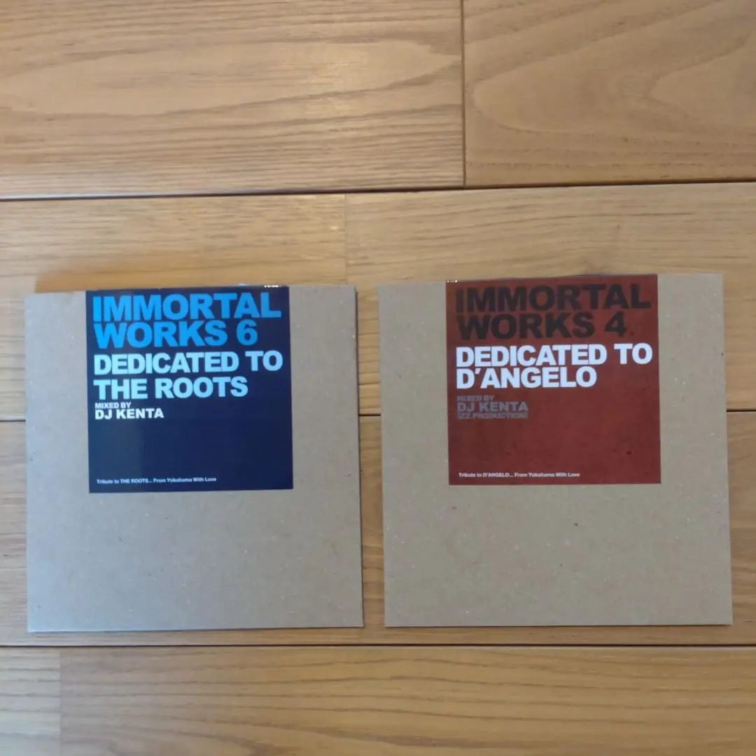 DJ KENTA IMMORTAL WORKS MIX CD セット IMMORTAL WORKS 6 -DEDICATED TO THE ROOTS-/DJ KENTA (ZZ PRO