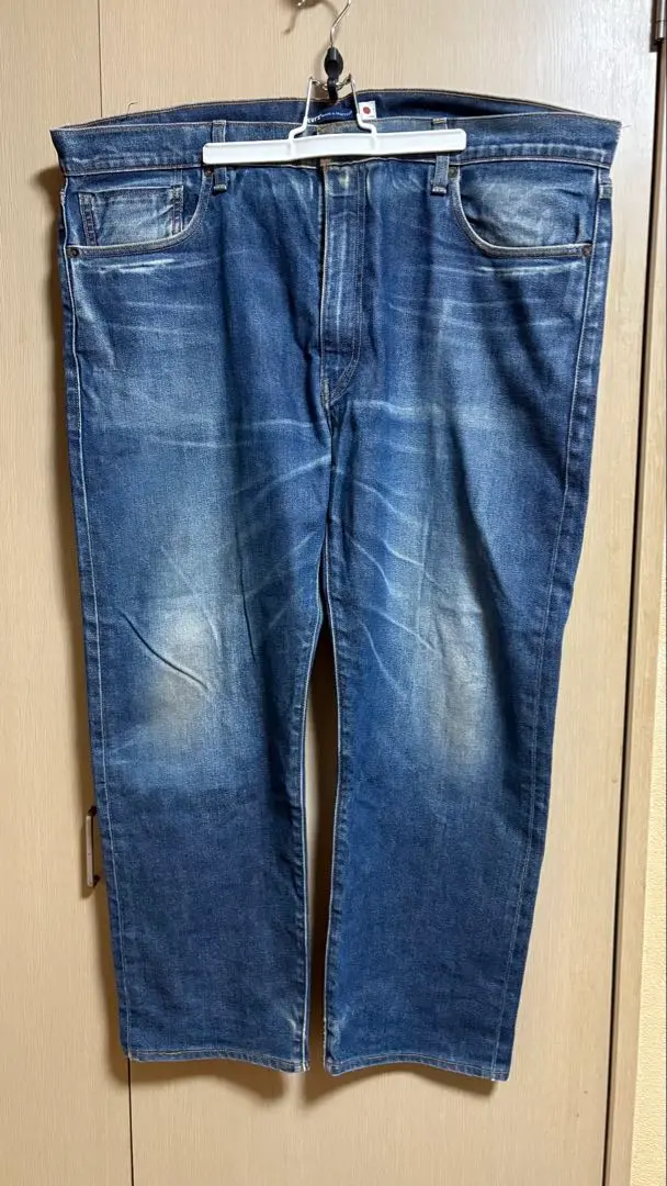 希少サイズ！LEVI'S MADE&CRAFTED 502 W42 Made In Japan 502™ Taper Fit Selvedge Men's Jeans - Medium