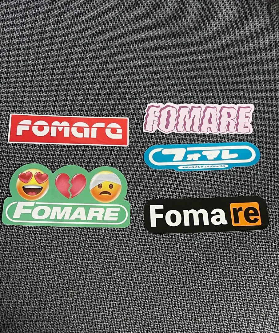 FOMARE タオル　ステッカー 2025年最新】fomare ステッカーの人気アイテム - メルカリ