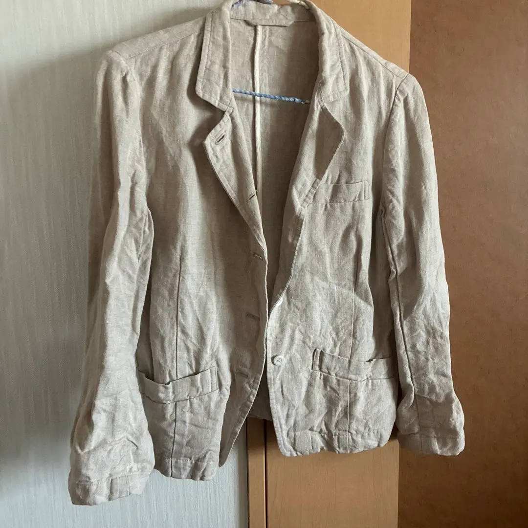 Thumbnail of studio CLIP linen jacket, beige