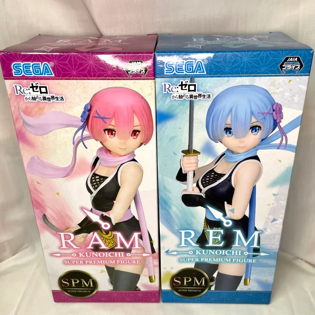 Re:ゼロ レム&ラム Twins Ver. フィギュア 中身未開封 - メルカリ
